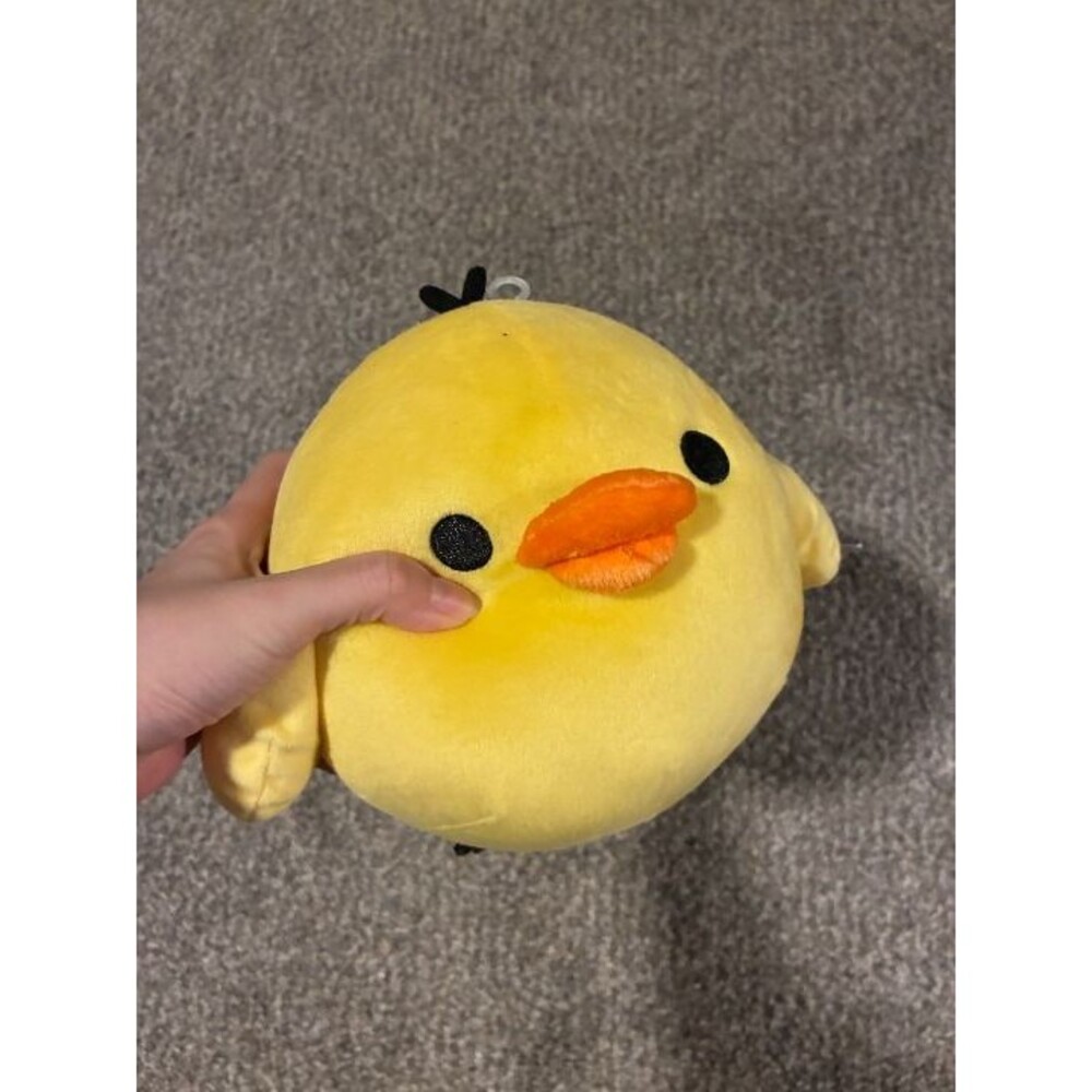 Rilakkuma Kiiroitori San-X Original Medium 9" Yellow Duck Bird Plush NWT